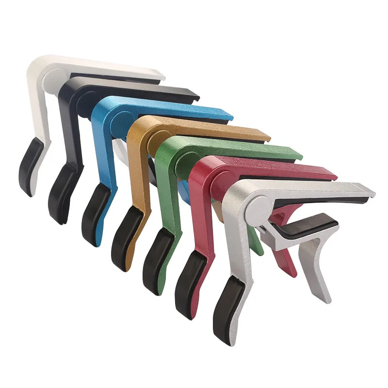 Guitar Tuner Clip - 1/2pcs กีตาร์ Capo สําหรับกีตาร์ไฟฟ้าคลาสสิกอะคูสติกอลูมิเนียม Tuning CLAMP