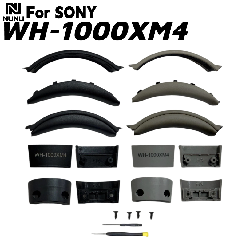 Sony Headphone Wh-1000Xm4 - แผ่นรองหูฟังแบบเปลี่ยนได้ / หนังโปรตีน / ฟองน้ำเมมโมรี่โฟมแบบตาข่าย สำหรับอุปกรณ์เสริมหูฟัง