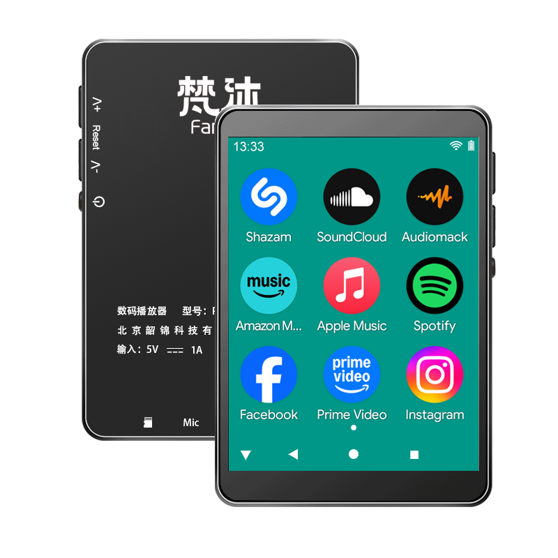 Audio Music Download Mp3 - เครื่องเล่น MP3 ระบบแอนดรอยด์ รองรับ WiFi ฟังเพลงออนไลน์