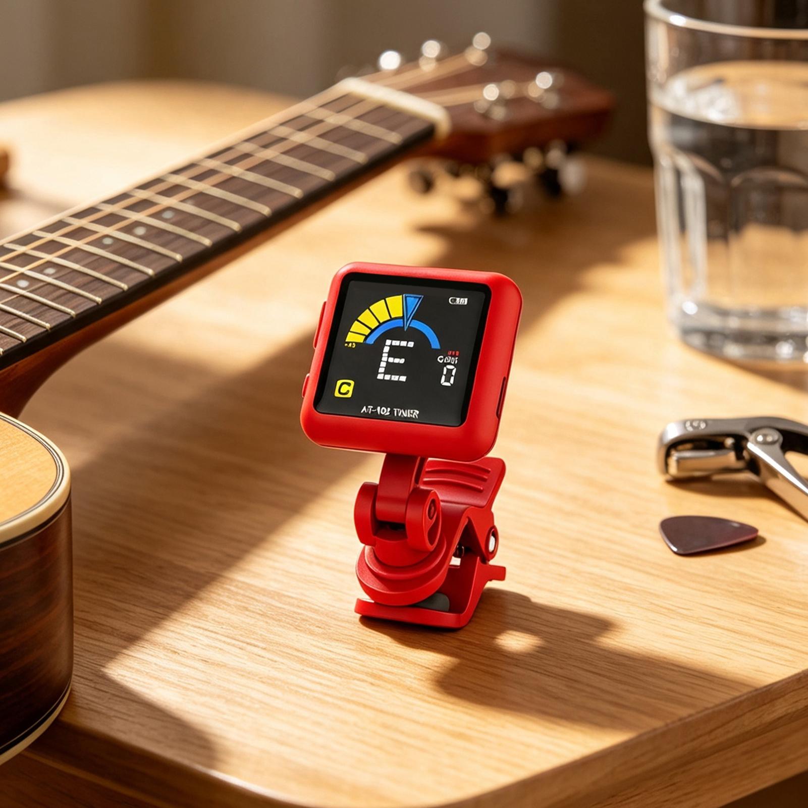 เครื่องตั้งสายกีตาร์แบบหนีบ ชา - Guitar Tuner Clip บทวิจารณ์และราคา