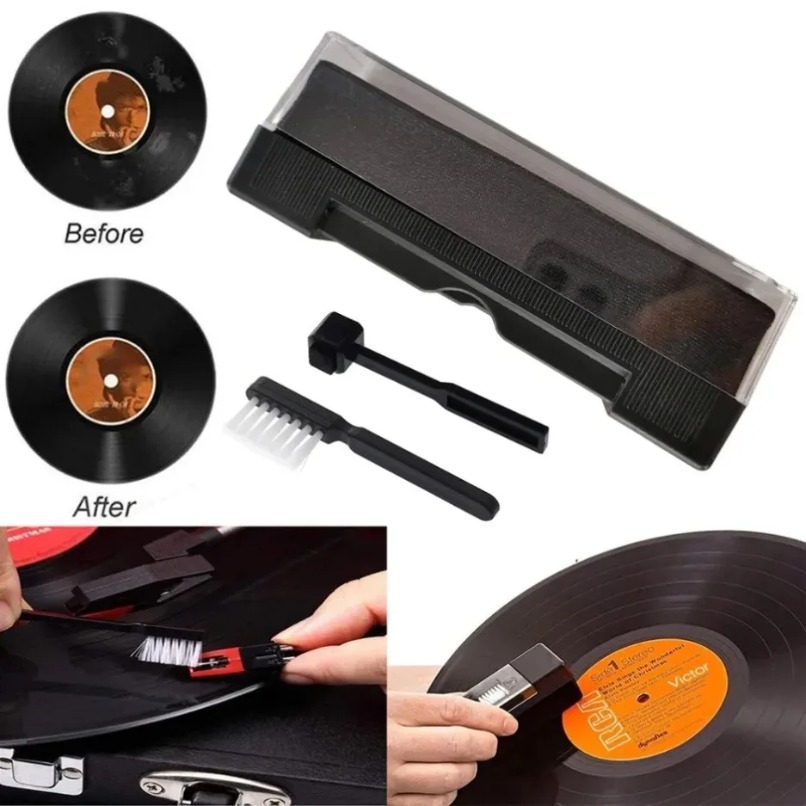 ชุดแปรงทำความสะอาดแผ่นเสียงไวน - Audio Music Remove บทวิจารณ์และราคา