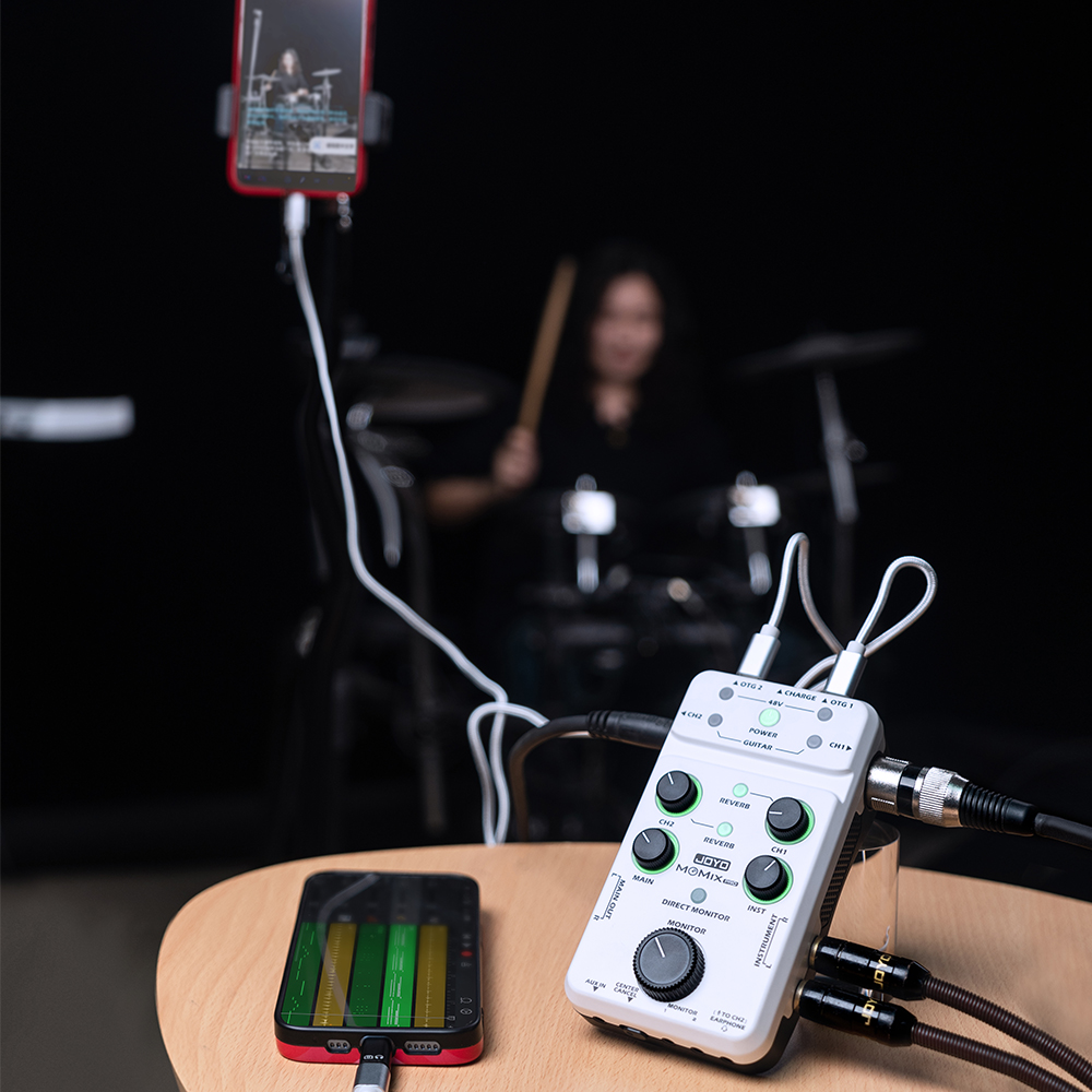 JOYO เครื่องผสมเสียง MOMIX PRO - Music Audio Pro บทวิจารณ์และราคา