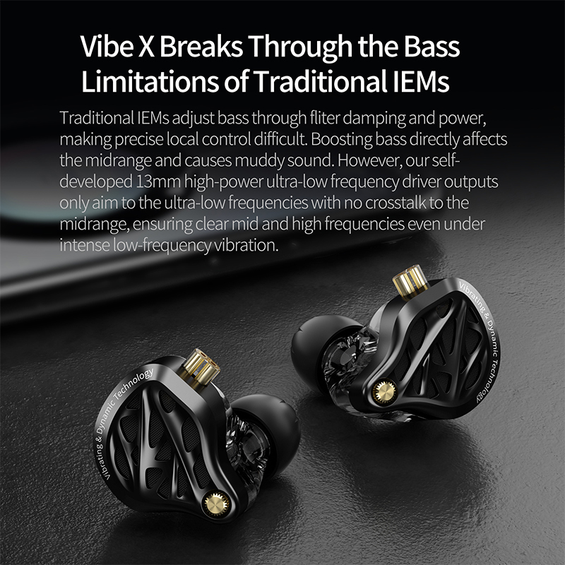 หูฟัง KZ Vibe X แบบใส่ในหู เสี - Audio Vibes Music บทวิจารณ์และราคา