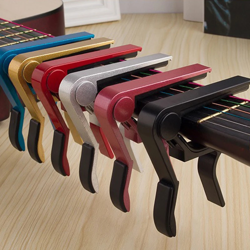 1/2 ชิ้น คาโป้กีตาร์คุณภาพสูง  - Guitar Tuner Clip บทวิจารณ์และราคา