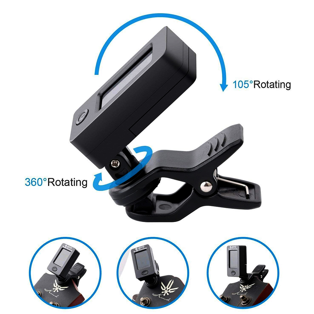 JOYO จูนเนอร์กีตาร์ JT-01 360  - Guitar Tuner Clip บทวิจารณ์และราคา