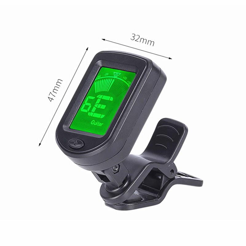 เบสอูคูเลเล่ไวโอลินแมนโดลินแบน - Guitar Tuner Clip บทวิจารณ์และราคา