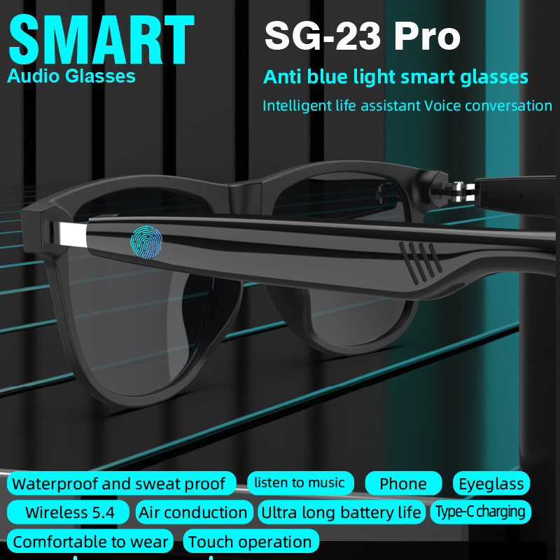 แว่นตาอัจฉริยะ SG‑23 Pro พร้อม - Music Audio Pro บทวิจารณ์และราคา
