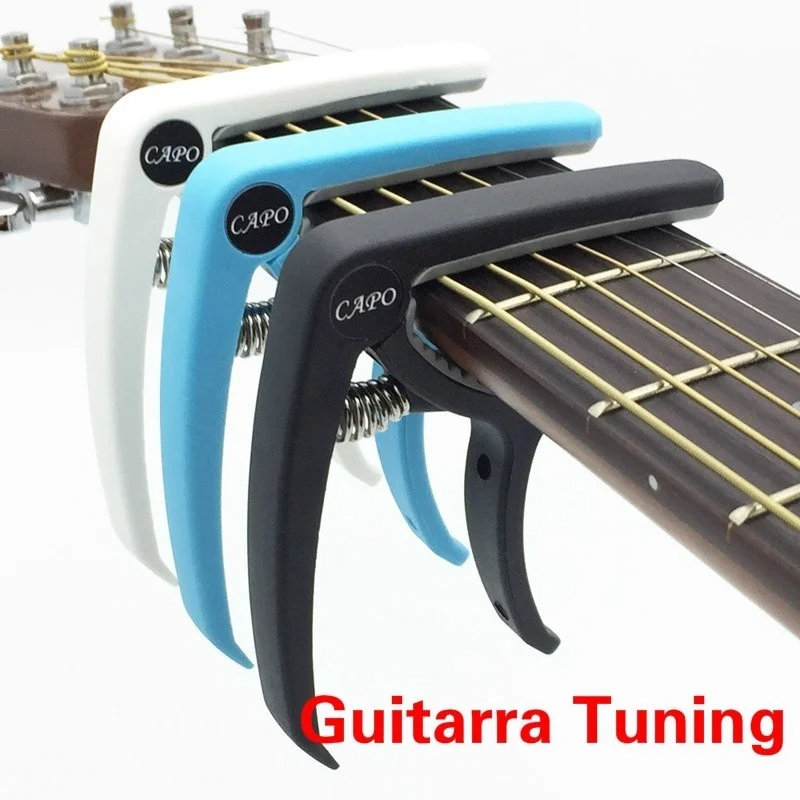 คาโปกีต้าร์พลาสติกสําหรับ 6 สา - Guitar Tuner Clip บทวิจารณ์และราคา