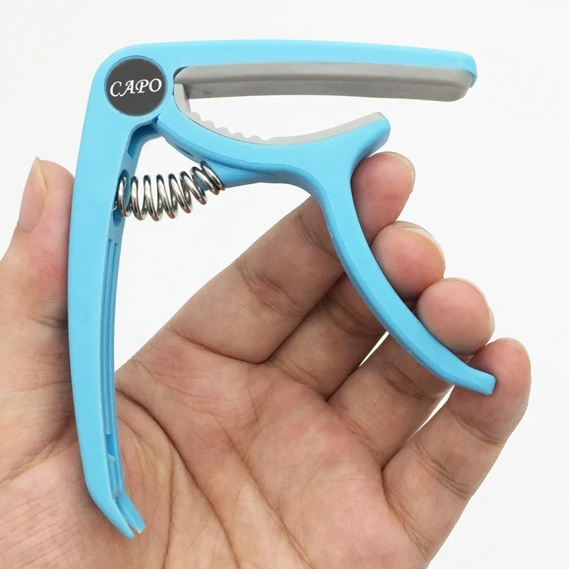 คาโปกีต้าร์พลาสติกสําหรับ 6 สา - Guitar Tuner Clip บทวิจารณ์และราคา