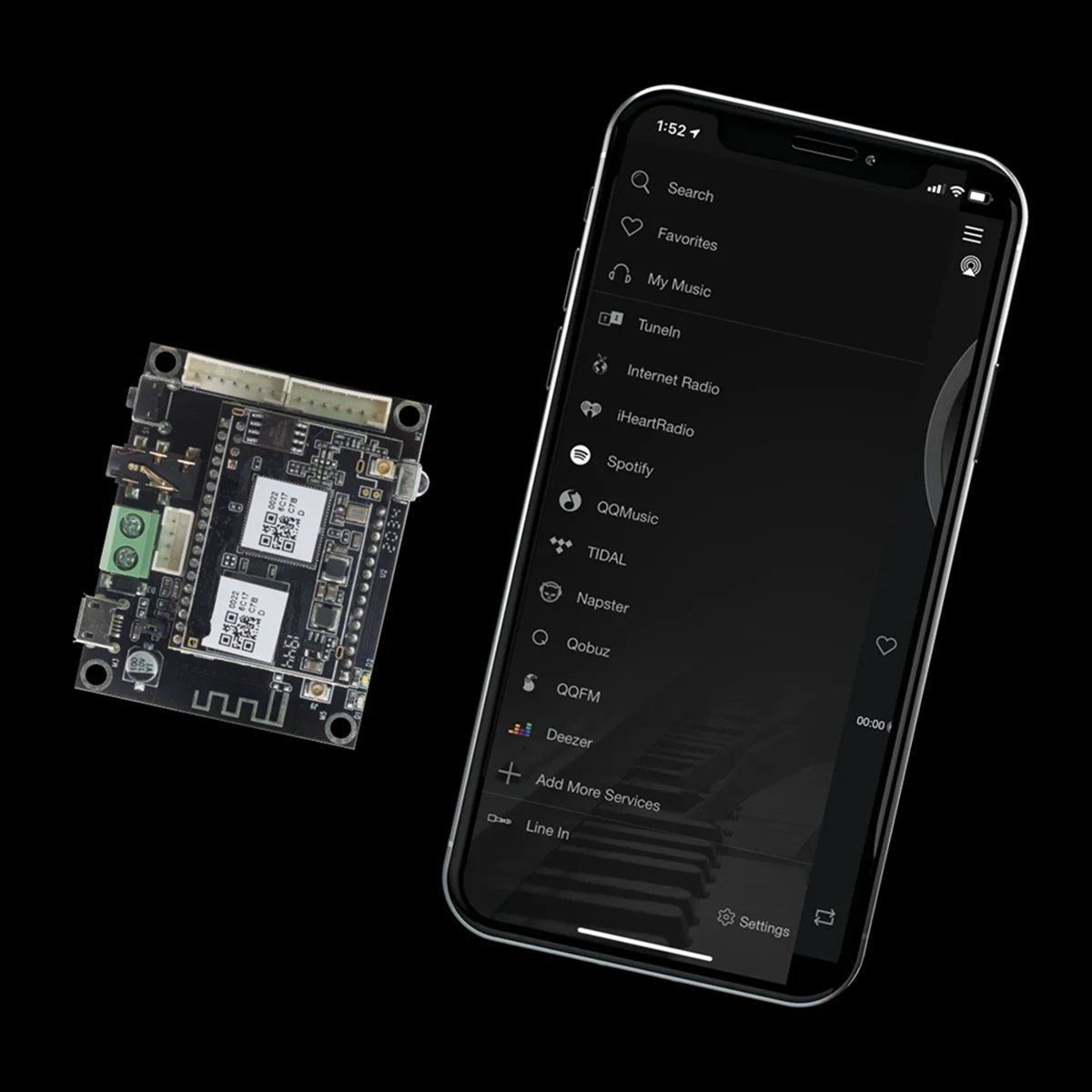 HDL Up2Stream Pro V3 บอร์ดรับส - Music Audio Pro บทวิจารณ์และราคา