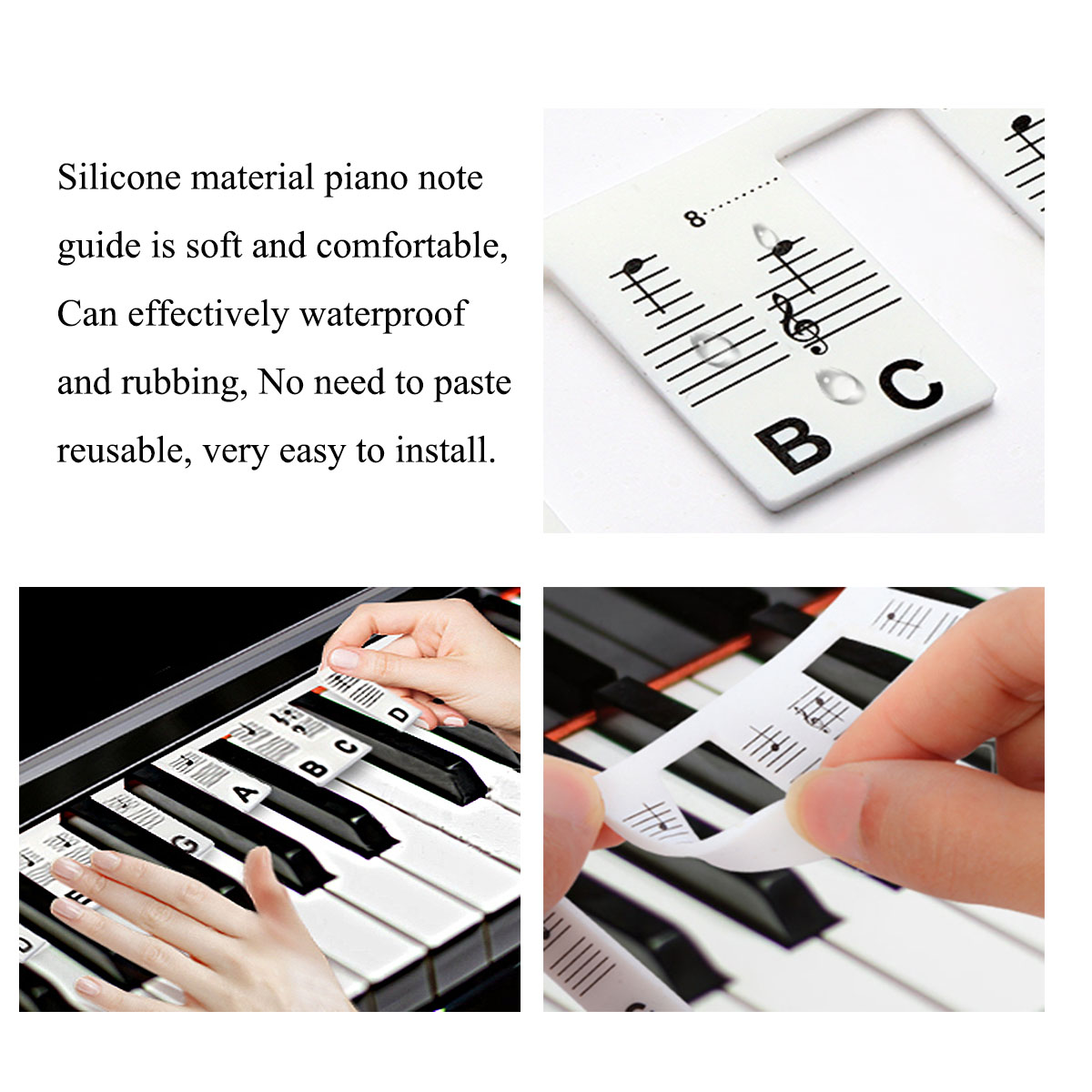 มิวาเยอร์ 61/88 คีย์สติ๊กเกอร์ - Keyboard Piano 61 Key บทวิจารณ์และราคา