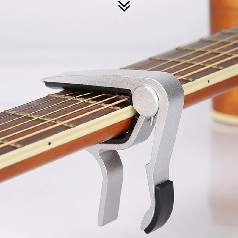 1/2pcs กีตาร์ Capo สําหรับกีตา - Guitar Tuner Clip บทวิจารณ์และราคา