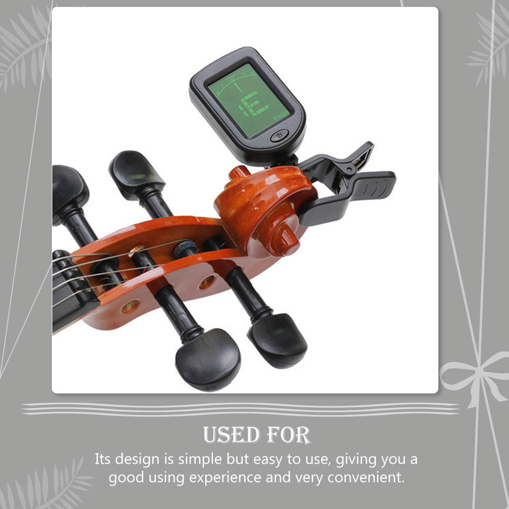เครื่องตั้งสายอเนกประสงค์สำหรั - Guitar Tuner Clip บทวิจารณ์และราคา
