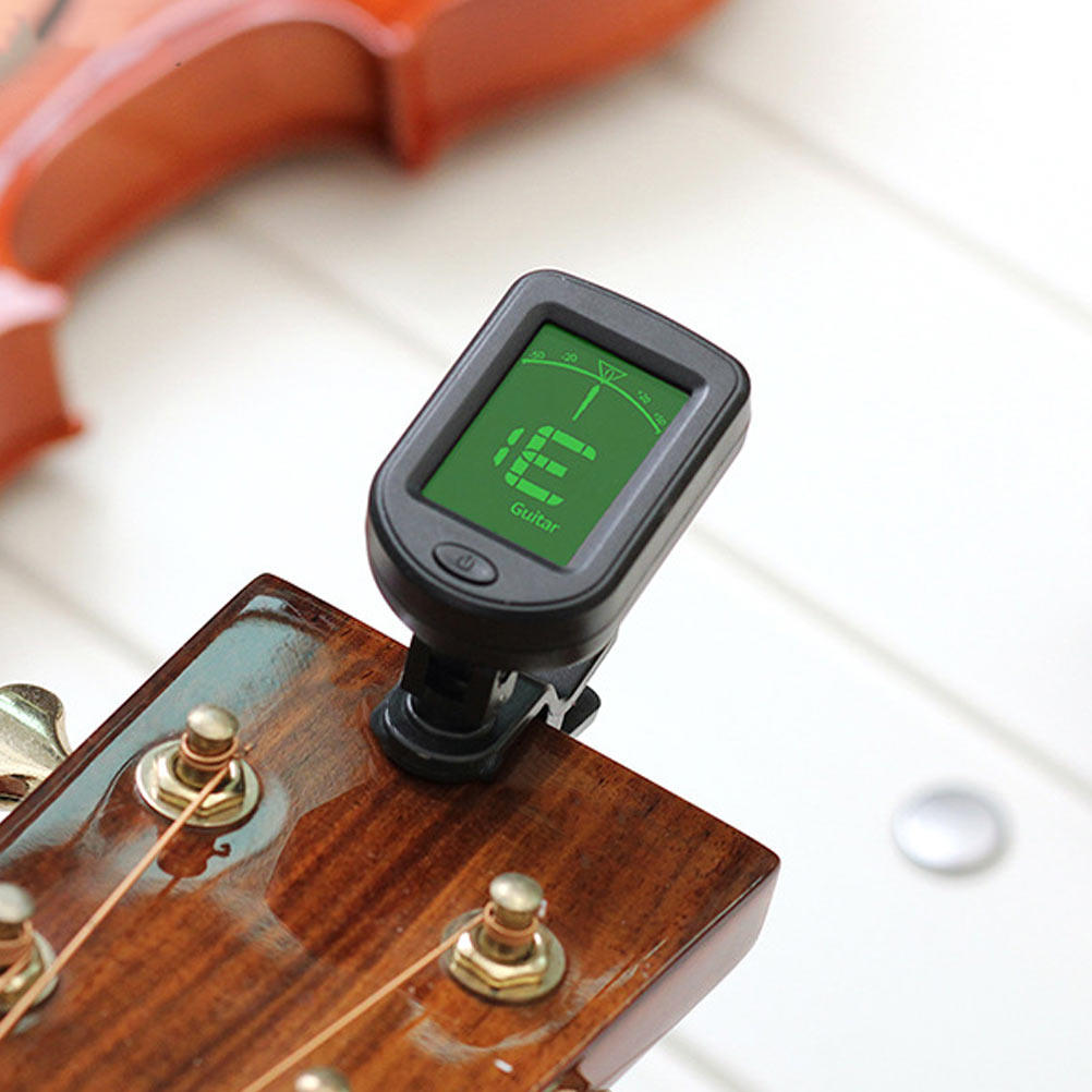 เครื่องตั้งสายอเนกประสงค์สำหรั - Guitar Tuner Clip บทวิจารณ์และราคา