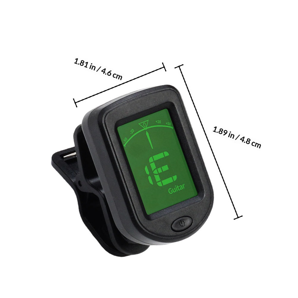 เครื่องตั้งสายอเนกประสงค์สำหรั - Guitar Tuner Clip บทวิจารณ์และราคา