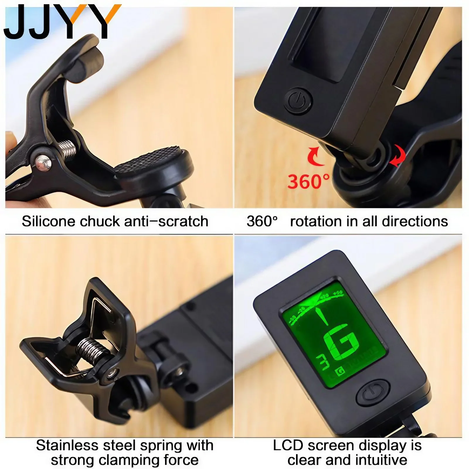 สโตนโก แอลซีดี คลิปออนกีตาร์จู - Guitar Tuner Clip บทวิจารณ์และราคา