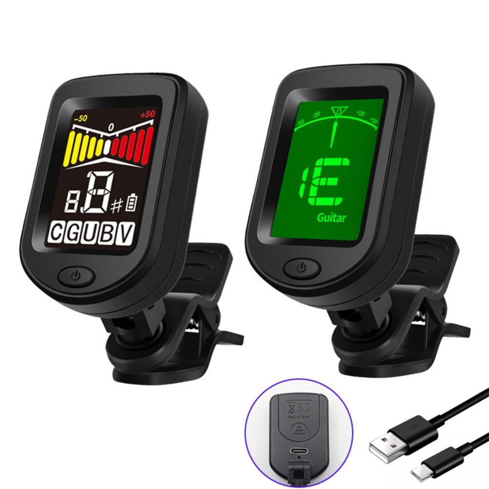 เครื่องตั้งสายกีตาร์แบบหนีบขนา - Guitar Tuner Clip บทวิจารณ์และราคา