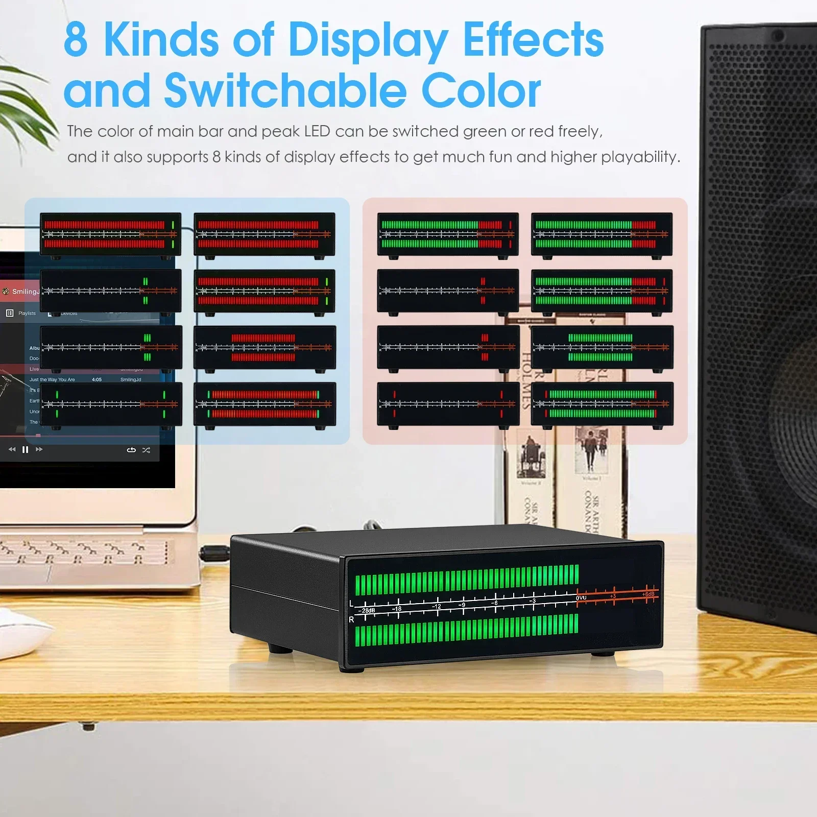 Douk Audio Dual Channel LED So - Music Audio Pro บทวิจารณ์และราคา