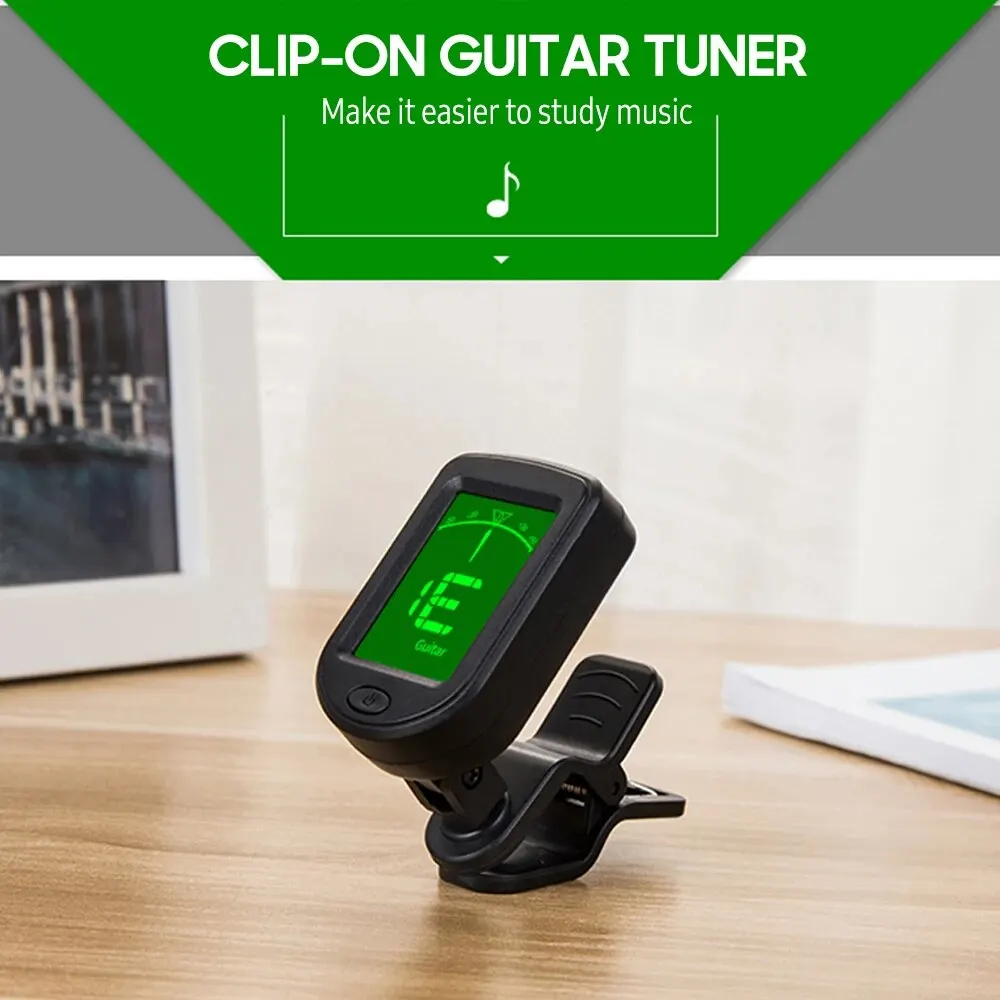 T-02 จูนเนอร์กีตาร์ Clip-on Ch - Guitar Tuner Clip บทวิจารณ์และราคา