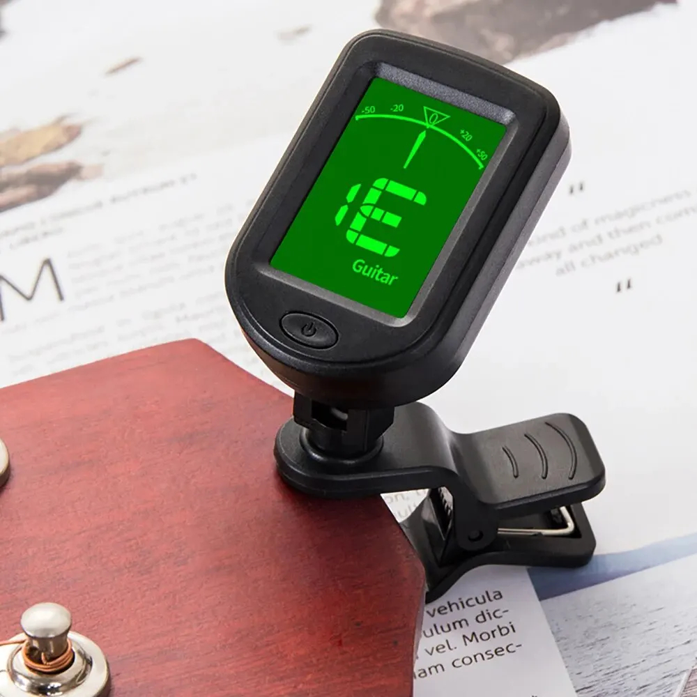 T-02 จูนเนอร์กีตาร์ Clip-on Ch - Guitar Tuner Clip บทวิจารณ์และราคา