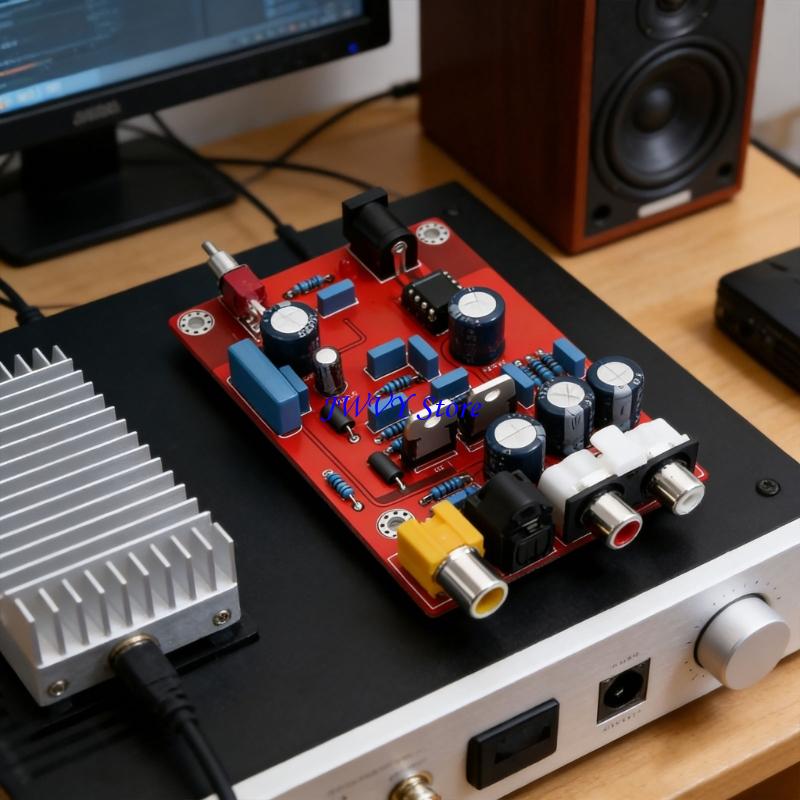 573A TDA1543 CS8412 DACs เสียง - Audio Music Quality Enhancer บทวิจารณ์และราคา