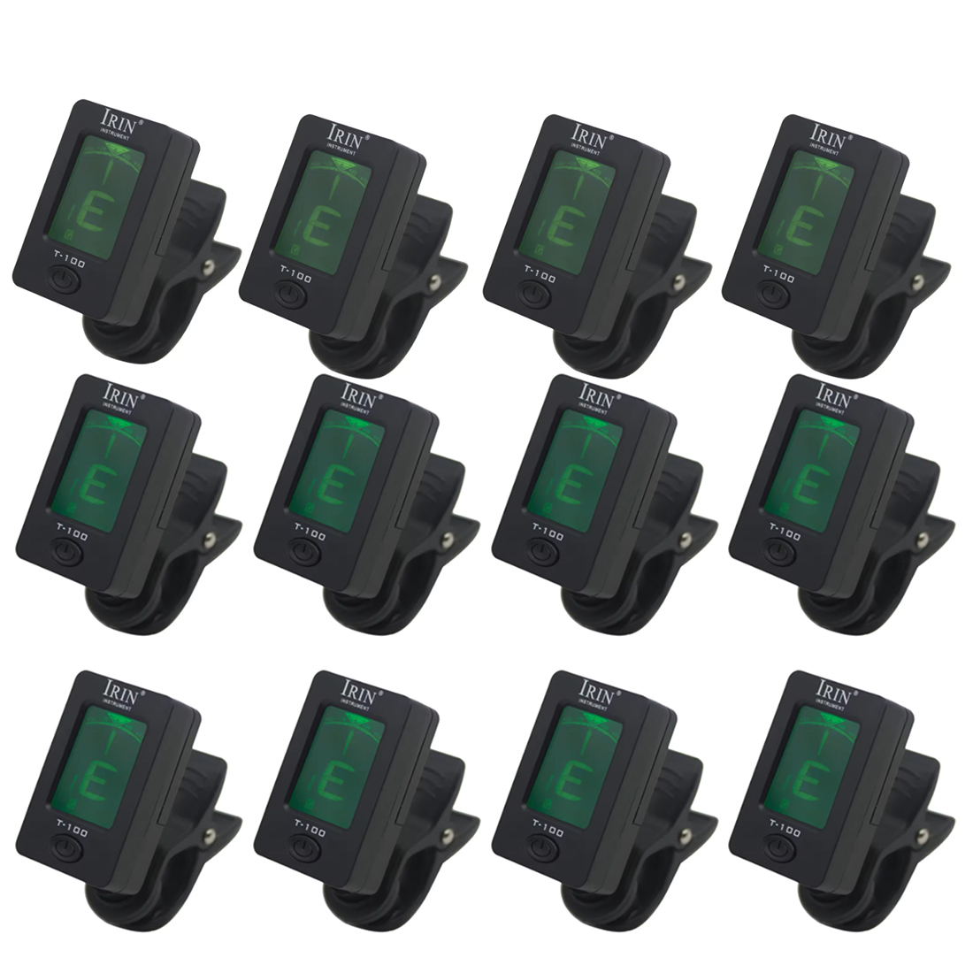 IRIN จูนเนอร์กีตาร์ T-100 Digi - Guitar Tuner Clip บทวิจารณ์และราคา
