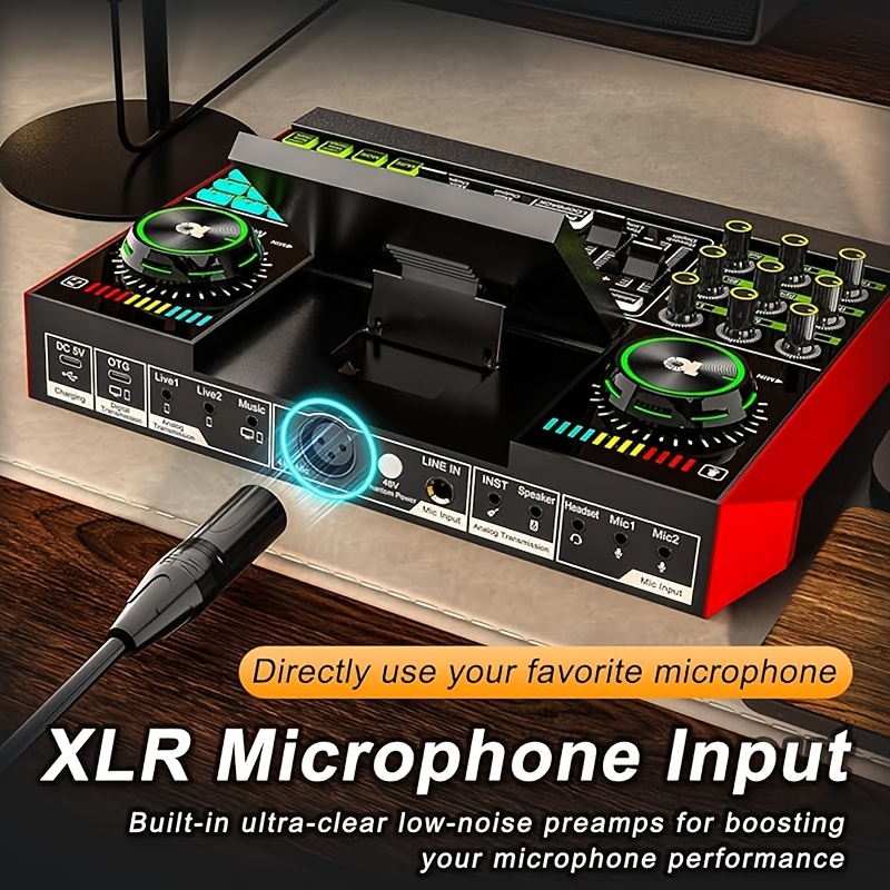 Tenlamp G10 มิกเซอร์เพลงอิเล็ก - Audio Music Voice Changer บทวิจารณ์และราคา