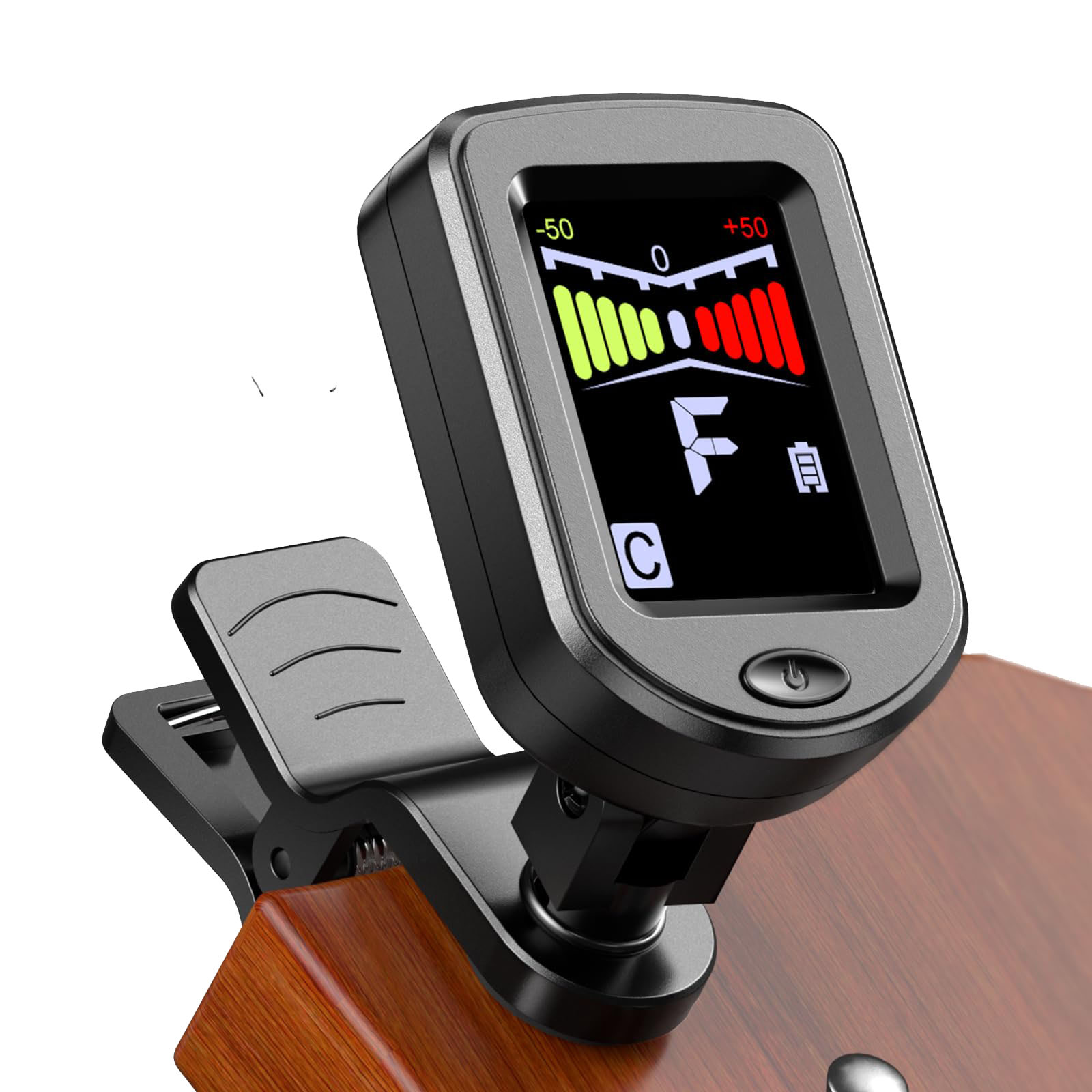 เครื่องตั้งสายกีตาร์แบบหนีบพร้ - Guitar Tuner Clip บทวิจารณ์และราคา