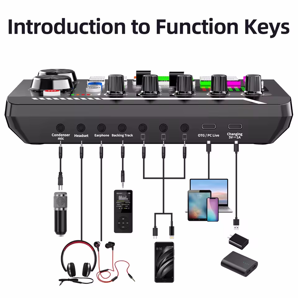 ไมโครโฟนคอนเดนเซอร์ ไมค์มืออาช - Audio Music Voice Changer บทวิจารณ์และราคา